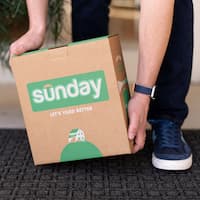 Sunday lawn kit shipping box